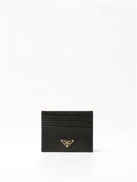 prada document holder wallet price|Prada credit card holder wallet.